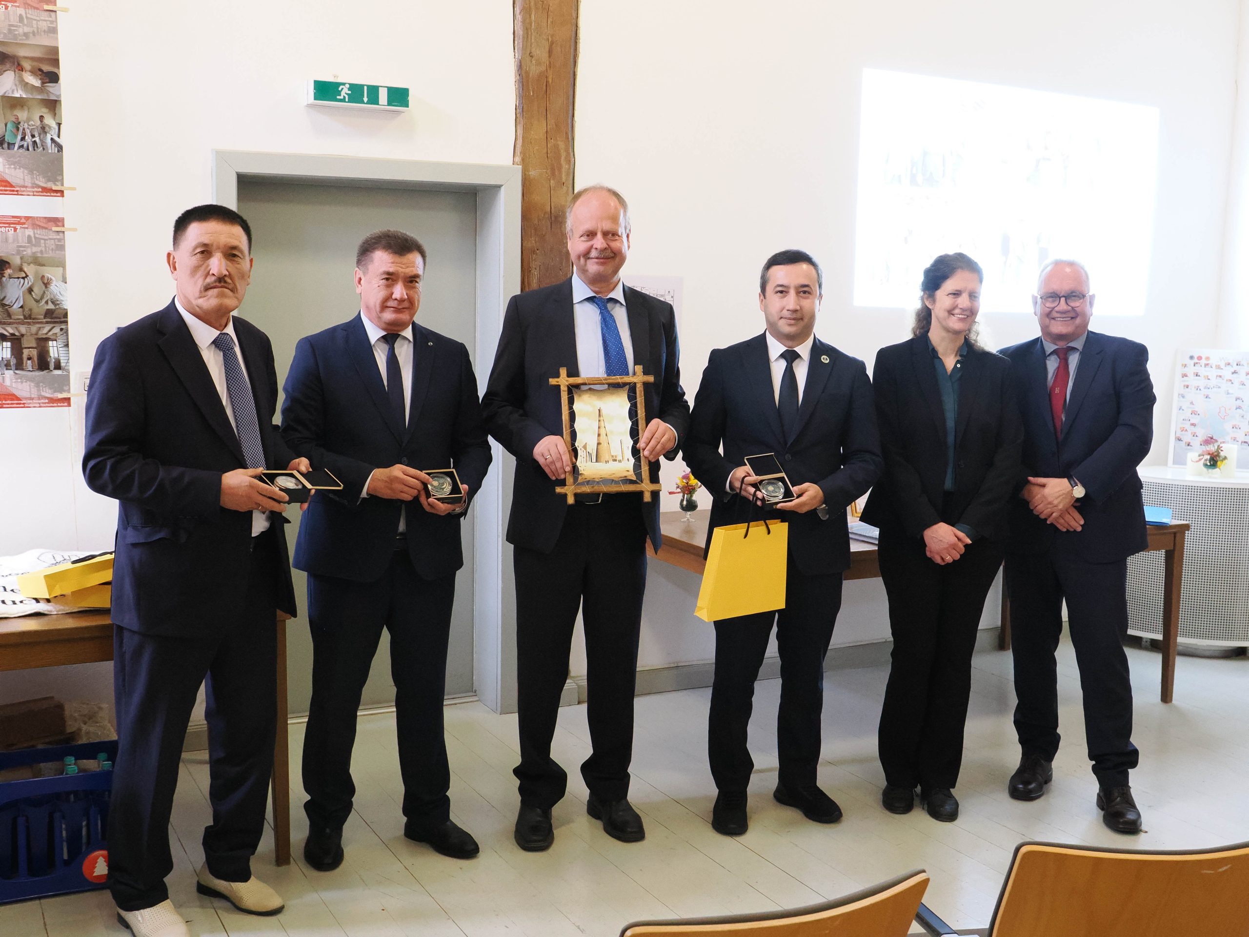 Besuch des Vizepräsidenten des Landtages Sachsen-Anhalt beim Deutschen Fachwerkzentrum